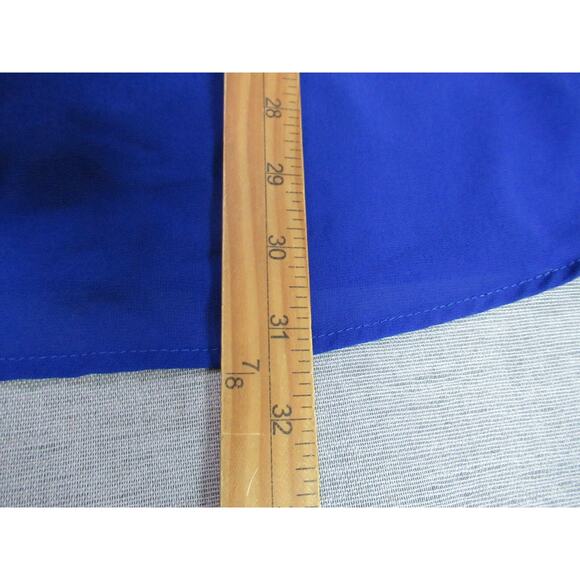 Blue Rose Dress Womens Size Small Blue Aztec Southwestern Sleeveless Blouson - Picture 8 of 13